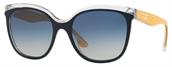Burberry BE4270 37324L TOP BLUE ON TRANSPARENT Sunglasses
