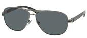Bvlgari BV5033 195/81 Matte Ruthenium/Grey Polarized sunglasses