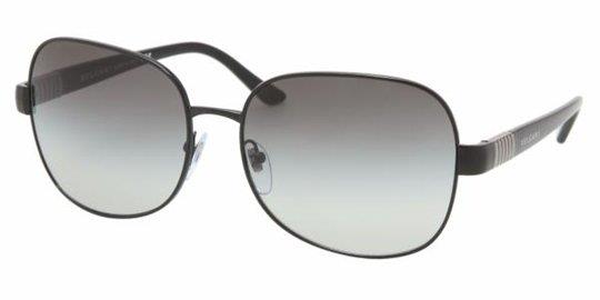 Bvlgari BV6042 239/8G Black Gray Gradient Sunglasses