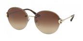 Bvlgari BV6091B 278/13 gold/brown gradient sunglasses