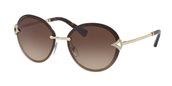 Bvlgari BV6101B 278/13 gold/brown gradient sunglasses