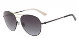 CK BY Calvin Klein CK8031S (015) SATIN TITANIUM/GOLD sunglasses