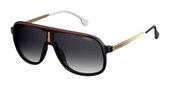 Carrera 1007/S 0807 9O Black sunglasses