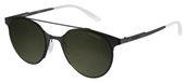 Carrera 115/S 0003 Matte Black (QT green lens) sunglasses