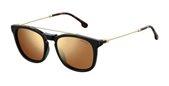 Carrera 154/S 0807 00 Black (K1 brown gold sp lens) sunglasses