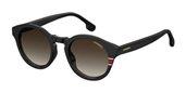 Carrera 165/S 0807 00 Black (HA brown gradient lens) sunglasses