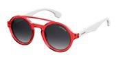 Carrera Carrerino 19 05SK 00 Matte Red White (9O dark gray gradient lens) sunglasses