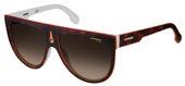 Carrera Flagtop 0C9K 00 Havana White (HA brown gradient lens) sunglasses