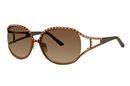 Caviar 2004 21 Gold / Clear Crystal sunglasses