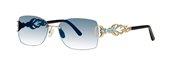 Caviar 2368 Austrian Crystal 21 GOLD-BLACK\BLUE sunglasses