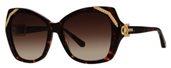Caviar 4888 16 Tortoise / Gold w/ Clear Crystals sunglasses