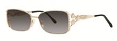 Caviar 5623 16 Brown / Clear Crystal sunglasses