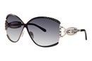 Caviar 5627 21 Gold / Brown Clear Crystal sunglasses