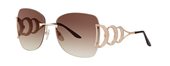 Caviar 6862 Champagne  21 GOLD/BROWN sunglasses