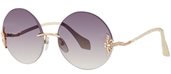 Caviar 6864 Champagne  15 GOLD/GREY sunglasses