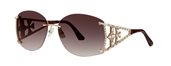 Caviar 6865 Champagne 21 GOLD/BROWN sunglasses