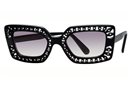 Caviar 9005 24 Black w/Clear Crystal Stones w/Grey Lens24 Black w/Clear Crystal Stones w/Grey Lens sunglasses