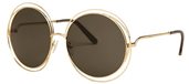 Chloe CE114S 743 Dark Brown Shaded sunglasses