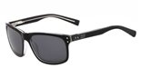 Chloe VINTAGE 80 P EV0812 (091) BLK/CRYSTL CLR W/GREY POL LENS sunglasses
