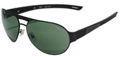 Chopard SCH873 Black Black Rubber Green Polarized 531P sunglasses