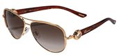 Chopard SCHA60S 08MG shiny copper gold sunglasses