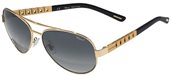 Chopard SCHB12 300P J rose gold/smoke shaded polarized sunglasses