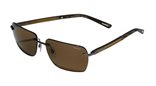 Chopard SCHB76 568P Brown Gunmetal Wood sunglasses