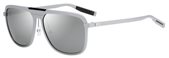 Christian Dior Al 13_8S 0MV2 Silver Matte Black (SF black mirror lens) sunglasses