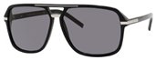 Christian Dior Black Tie 109/S 0807 Black Dark Gray Lens sunglasses