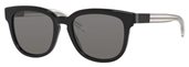 Christian Dior Black Tie 213S 0LMW Black Gray Crystal sunglasses
