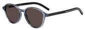 Christian Dior Black Tie 240/S 0D51 Black Blue sunglasses