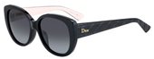 Christian Dior Diorlady 1NS 0807 Black sunglasses