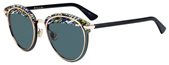 Christian Dior Dioroffset 1S 09N7 Blue Black sunglasses