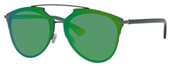 Christian Dior Diorreflectedp/S 0S6I Dark Ruthenium Green sunglasses