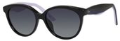 Christian Dior Envol 3/S 0LVB Black Blue Lilac (HD gray gradient lens) sunglasses