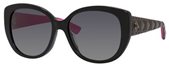 Christian Dior Lady 1/R/S 0HZ9 Black Fuchsia Rubber sunglasses