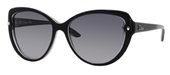 Christian Dior Pondichery1/S 0XLS Black Transparent Gray sunglasses
