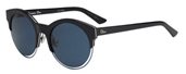 Christian Dior Sideral/1S 0RLT Black Blue sunglasses
