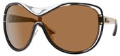 Christian Dior Striking/S 062X Crystal Black Gold Gray Gradient Lens sunglasses