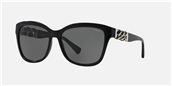 Coach HC8156QF 500211 black/grey gradient sunglasses