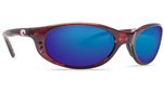 Costa Del Mar Stringer Tortoise Blue Mirror 580P ST 10 OBMP Sunglasses