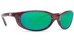 Costa Del Mar Stringer Tortoise Green Mirror 580P ST 10 OGMP Sunglasses