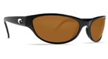 Costa Del Mar Triple Tail Shiny Black Frame/Amber 580P TT 11 OAP Sunglasses