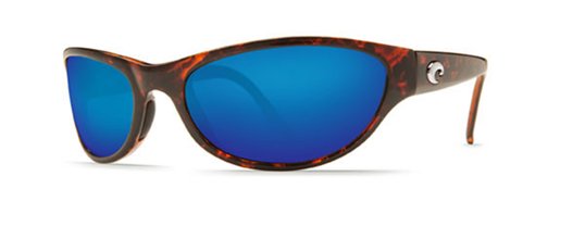 Costa Del Mar Triple Tail Shiny Tortoise Costa 400 Blue Mirror Glass TT 10 BMGLP Sunglasses