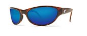 Costa Del Mar Triple Tail Shiny Tortoise Costa 580 Blue Mirror Glass TT 10 OBMGLP Sunglasses