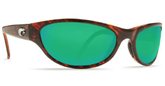 Costa Del Mar Triple Tail Shiny Tortoise Costa 580 Green Mirror Glass TT 10 OGMGLP Sunglasses