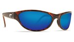 Costa Del Mar Triple Tail Tortoise Blue Mirror 580P TT 10 OBMP Sunglasses