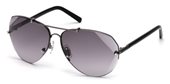Daniel Swarovski SK0134 08B shiny gumetal  / gradient smoke sunglasses