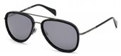 Diesel DL0167 05C	black/other / smoke mirror sunglasses