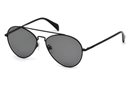 Diesel DL0193 02A	matte black / smoke sunglasses
